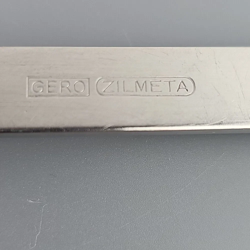 Gero Zilmeta Hanging Stainless Steel Side Pouring Ladle 9.25 Inch Handle Holland